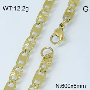 SS Necklace  3N20016ablb-452