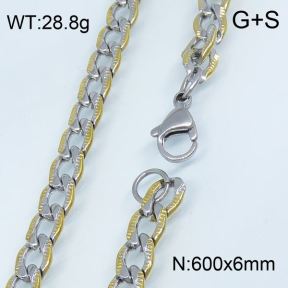 SS Necklace  3N20017vbmb-452