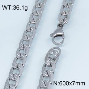 SS Necklace  3N20036ablb-452
