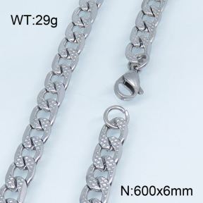 SS Necklace  3N20037aaki-452