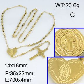 SS Necklace  3N20190bhil-692