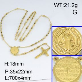 SS Necklace  3N20193bhil-692