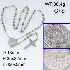 SS Necklace  3N20224bhjl-692