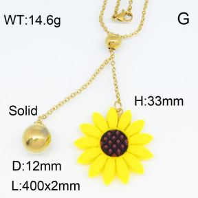 SS Necklace  3N30071bbml-406