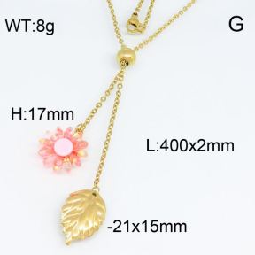 SS Necklace  3N30072bbml-406