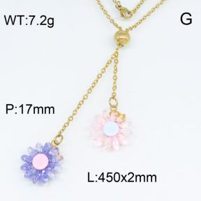 SS Necklace  3N30081bbml-406