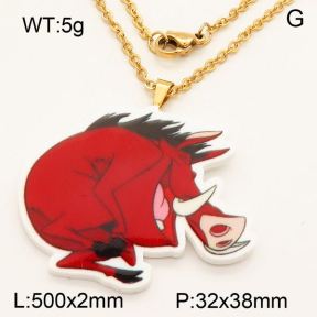 SS Necklace  3N30192vbmb-628