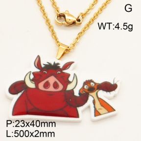 SS Necklace  3N30193vbmb-628
