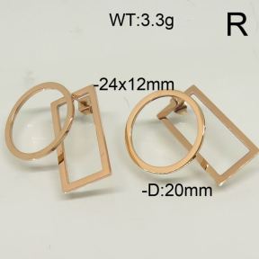 SS Earrings  6324674bhia-684