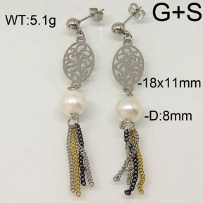 SS Earrings  6331850vbmb-610