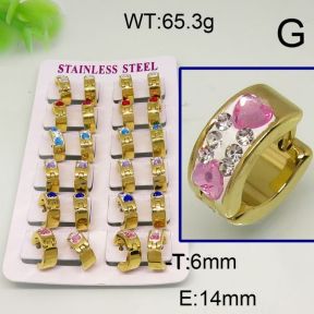 SS Earrings  6345208akma-450