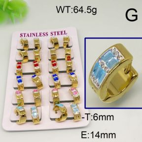 SS Earrings  6345210akma-450