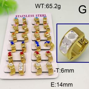SS Earrings  6345211akma-450