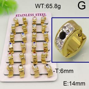 SS Earrings  6345217akma-450