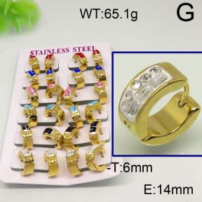 SS Earrings  6345225akma-450