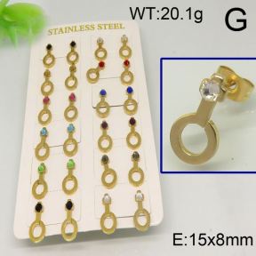 SS Earrings  6345314ajvb-658