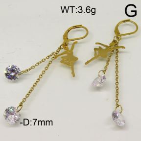 SS Earrings  6345601bbov-350