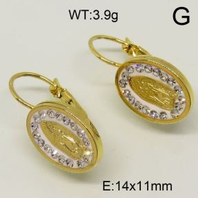 SS Earrings  6345803vbmb-463