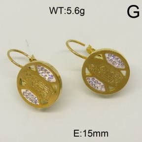SS Earrings  6345806vbmb-463