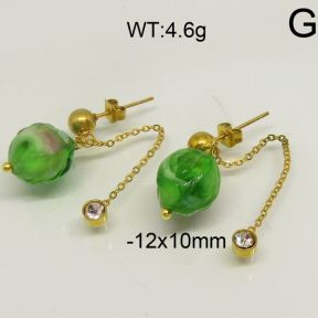 SS Earrings  6346000vbmb-212