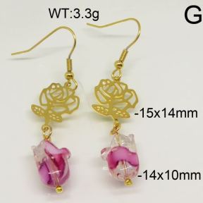 SS Earrings  6346008vbmb-212
