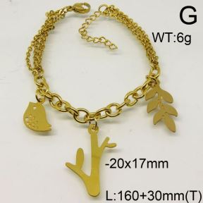 SS Bracelet  6424430bbov-350