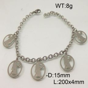 SS Bracelet  6424440ablb-350