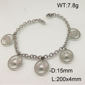 SS Bracelet  6424443ablb-350