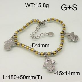 SS Bracelet  6424696vbpb-613