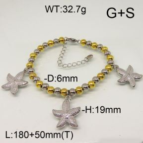 SS Bracelet  6424708bhva-613