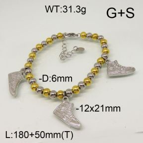 SS Bracelet  6424710bhva-613