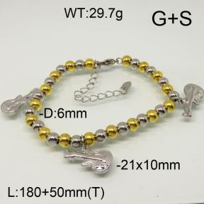 SS Bracelet  6424712bhva-613