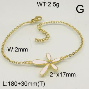 SS Bracelet  6424885aajl-413