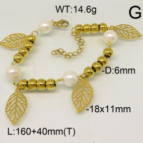 SS Bracelet  6432041bhbl-610