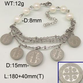 SS Bracelet  6432044bhva-610