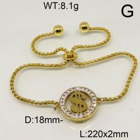 SS Bracelet  6444207vbll-413