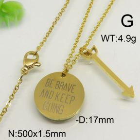 SS Necklace  6523990ablb-628