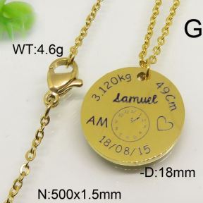 SS Necklace  6524008ablb-628