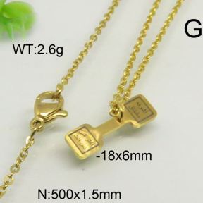 SS Necklace  6524010ablb-628