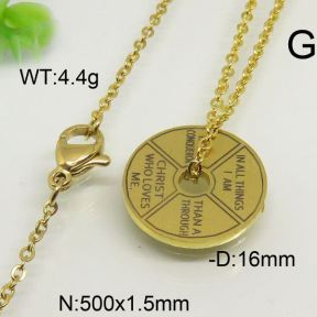 SS Necklace  6524012ablb-628