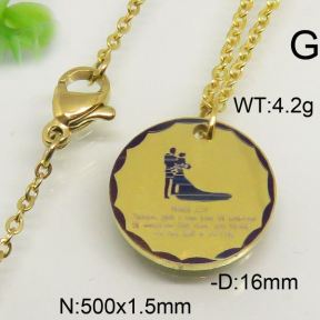 SS Necklace  6524020ablb-628