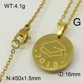 SS Necklace  6524324aajl-413