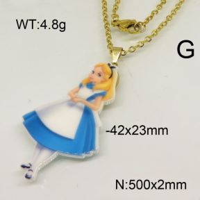 SS Necklace  6530915aakl-406