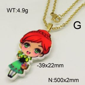 SS Necklace  6530917aakl-406