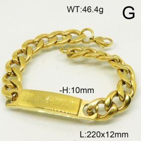 SS Bracelets  6B20725bhva-697