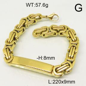 SS Bracelets  6B20774bhva-697