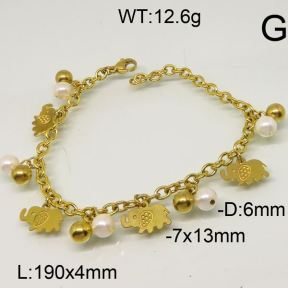 SS Bracelet  6B30005bhva-610