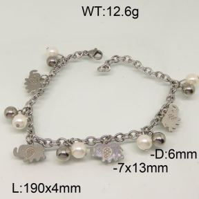 SS Bracelet  6B30006vbpb-610