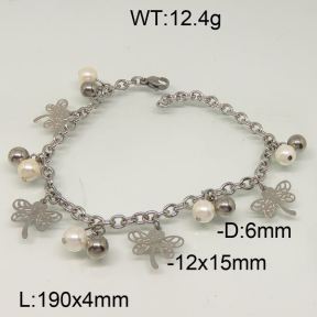 SS Bracelet  6B30008vbpb-610