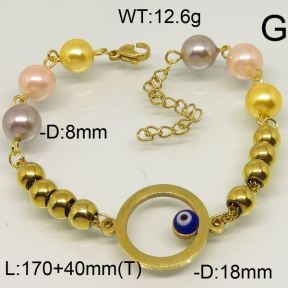 SS Bracelet  6B30017vhha-610